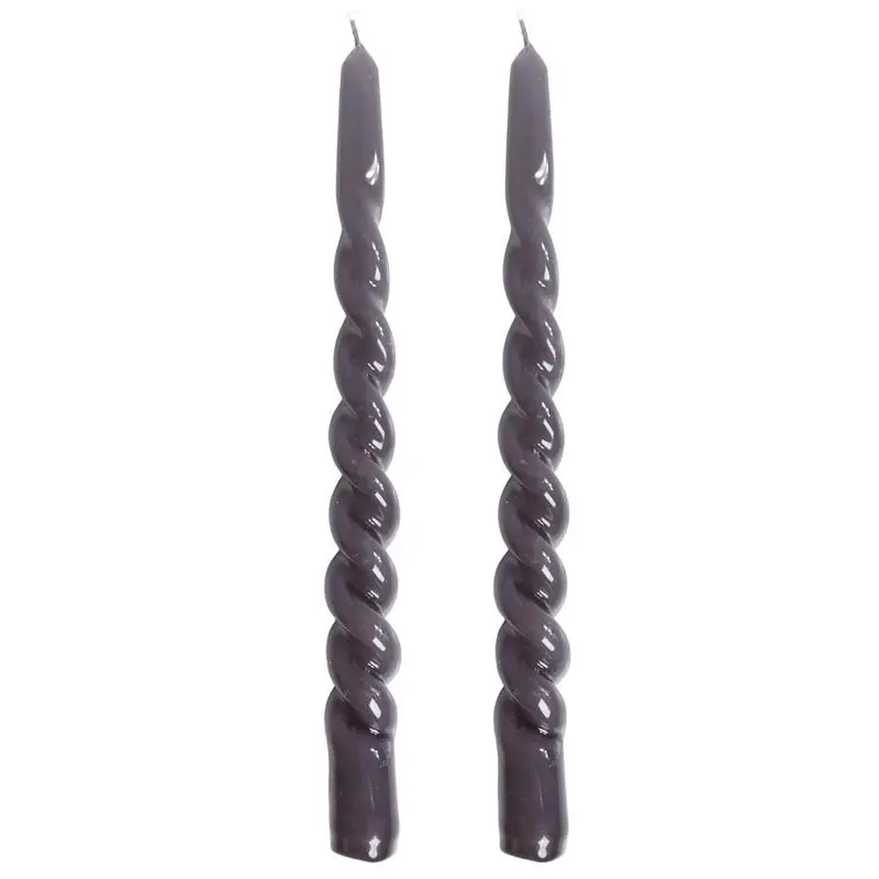 Dinerkaars Twisted set-van-2 Senza grijs 2x2x25cm