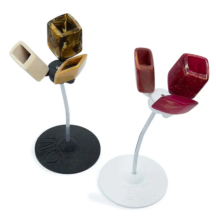 Display voor Cubes in bloemvorm