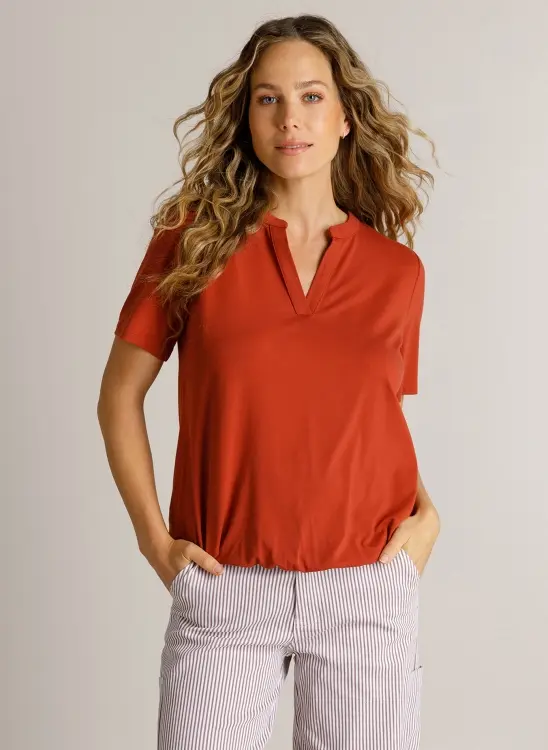 Djenna - IVY BEAU - Shirt - Barn Red