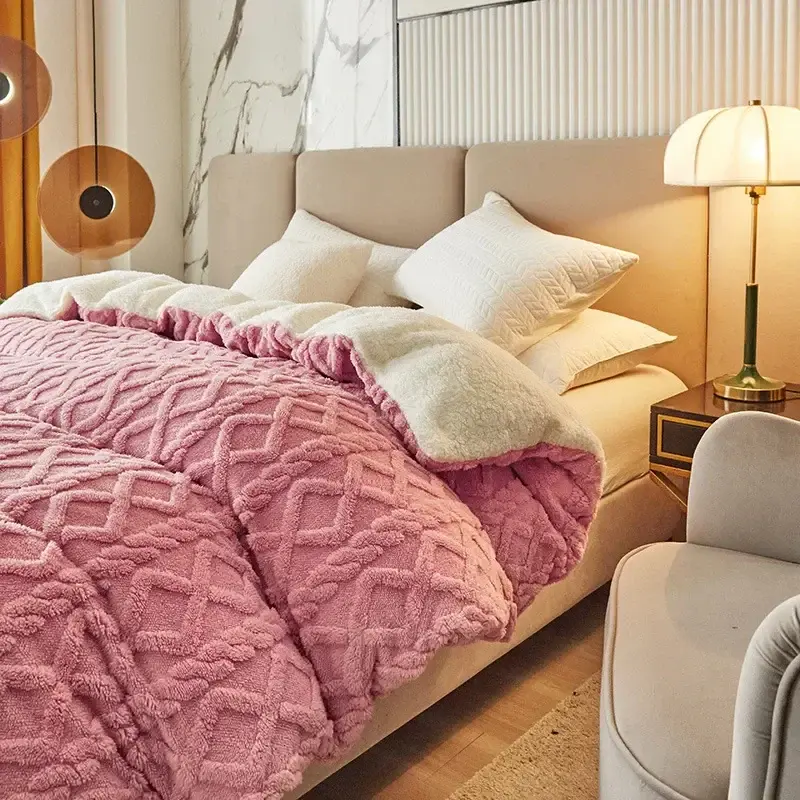 Doppelseitige Kaschmir-Look Winterbettwäsche - VelvetWarm Winterzauber
