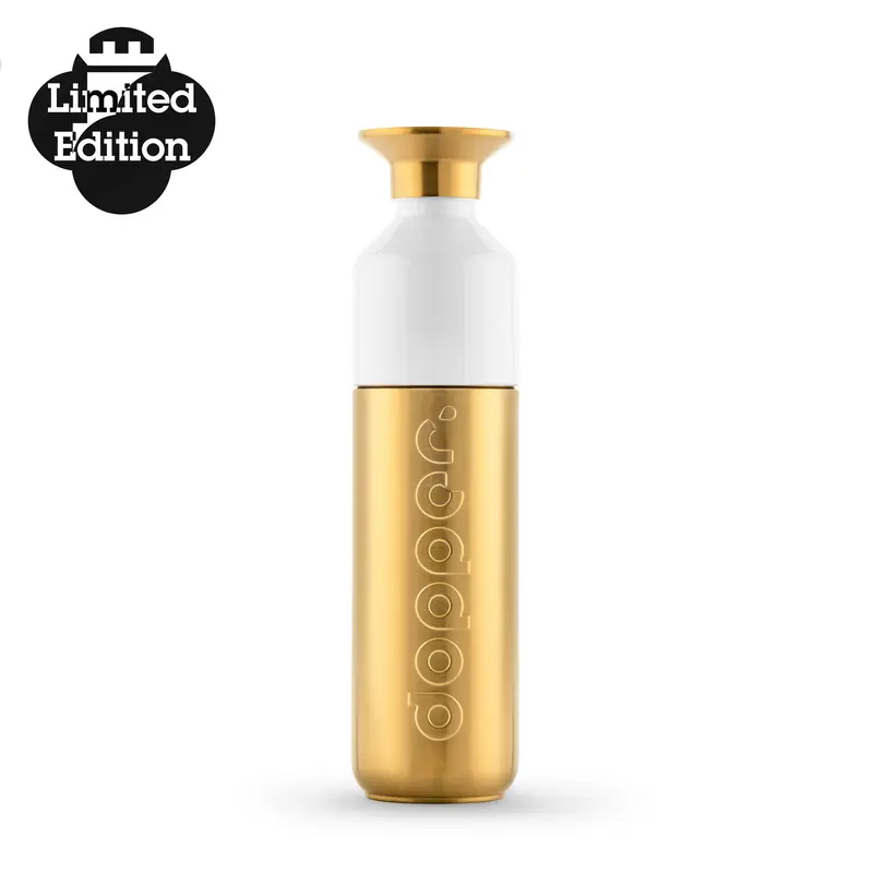 Dopper Steel Limited Edition 490ml| Waterfles Gold