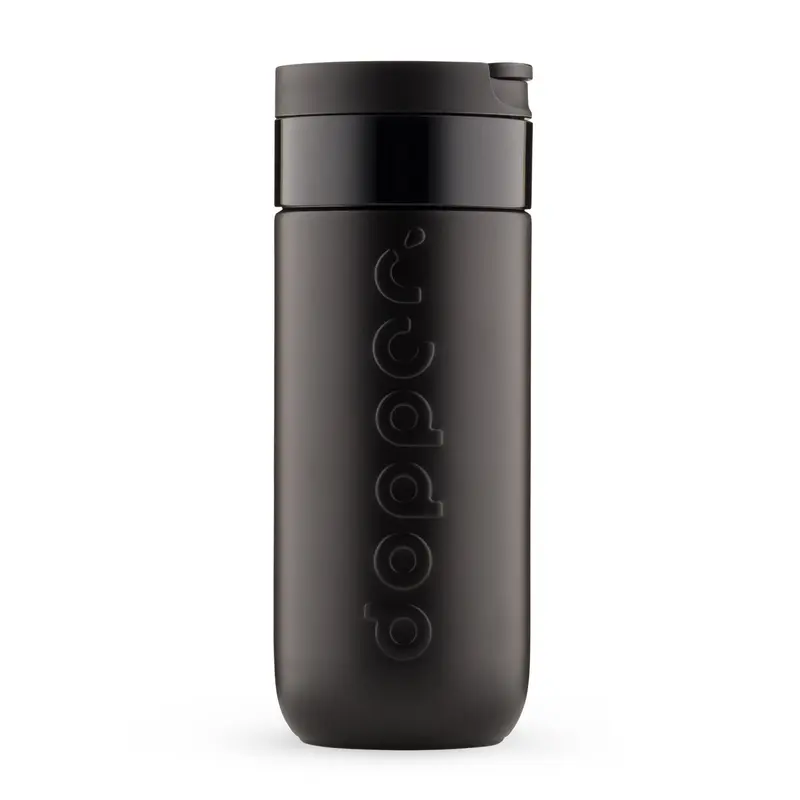 Dopper Travel Mug 400ml | Thermobeker Blazing Black