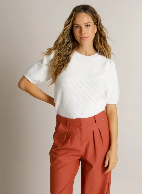 Dorien - IVY BEAU - Trui - Off White