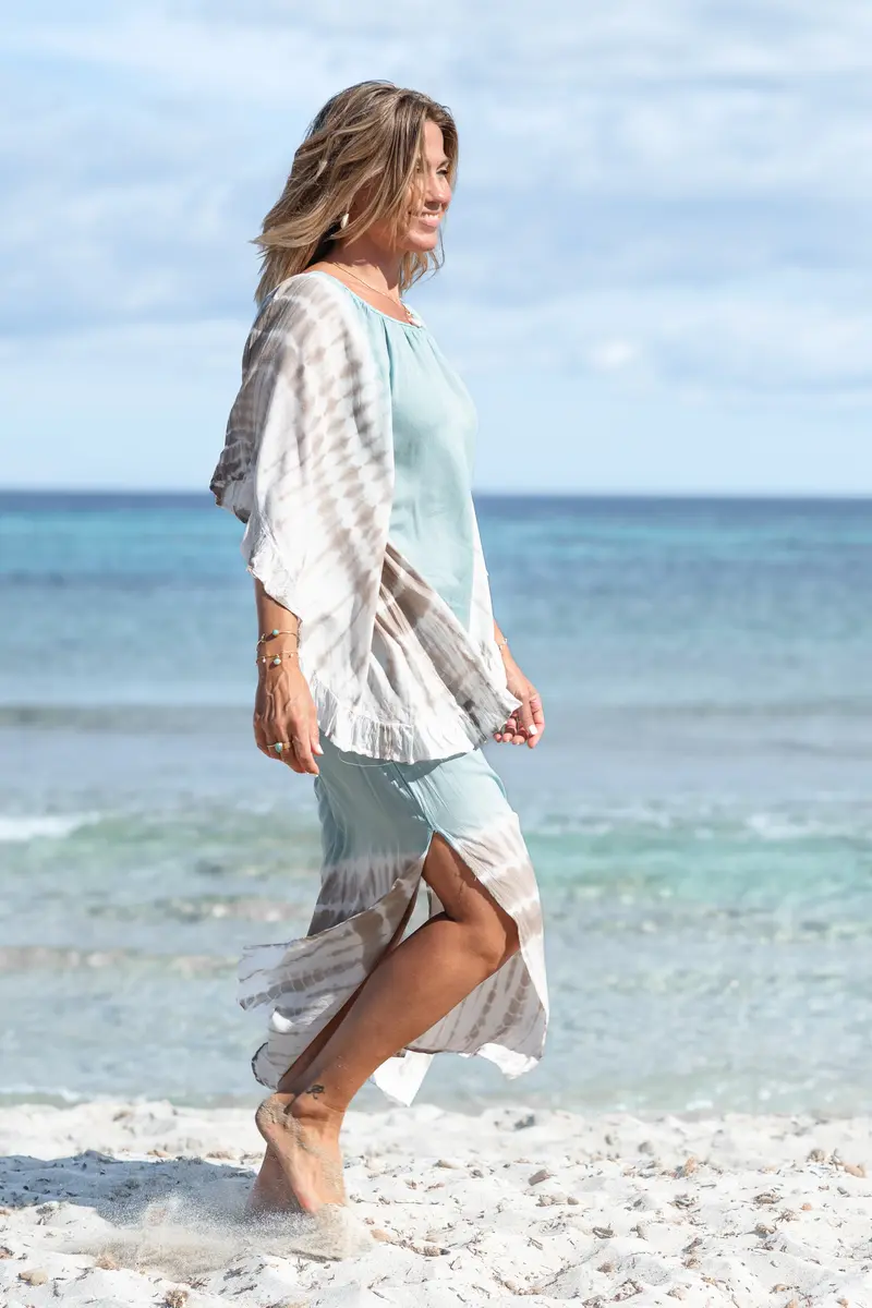 Dress Gypsy Waze Pale blue