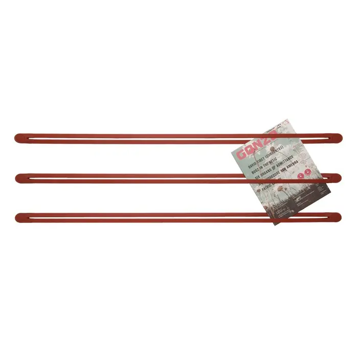 Droog Design Strap Ophangsysteem | Design Snelbinder | Rood