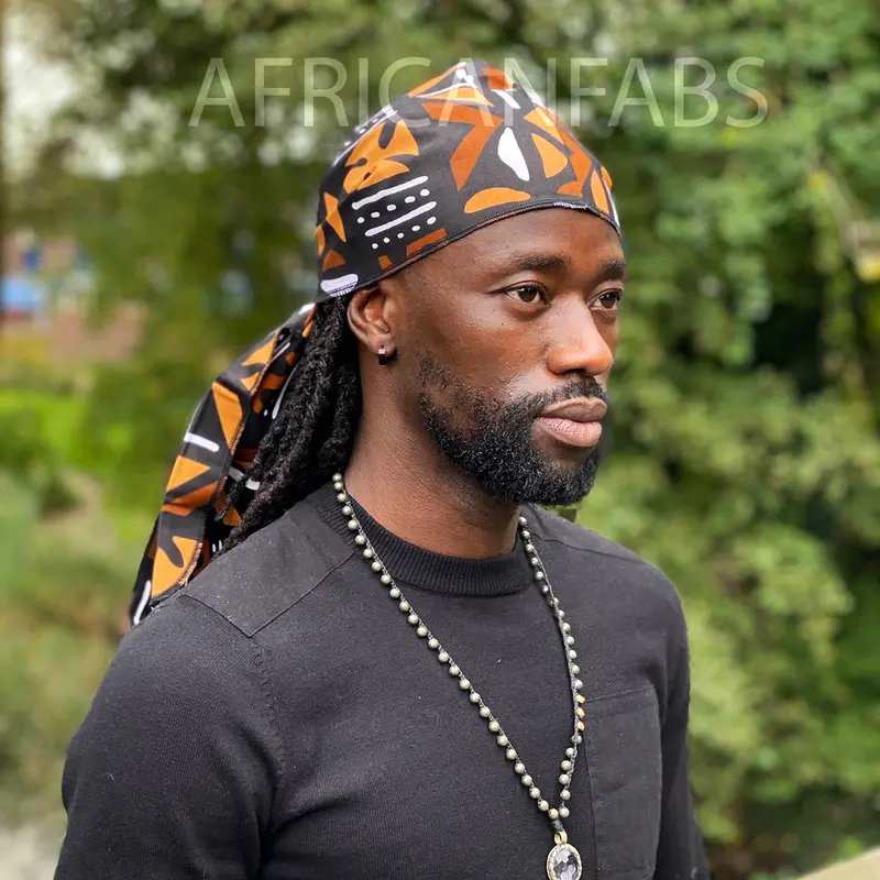 Durag / Du-rag / Do-rag / Bandana - Unisex - Brown mud