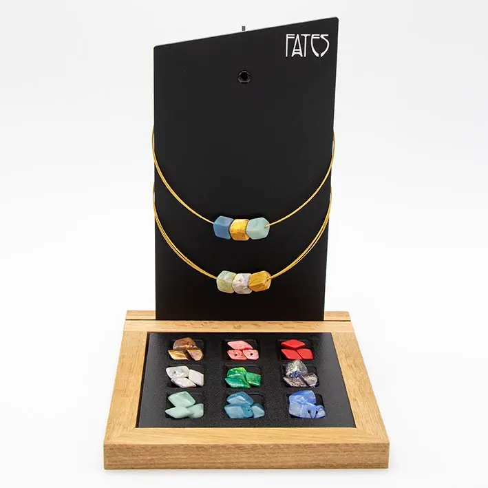 Duurzame Cube displayset - Complete set Medium Zwart -