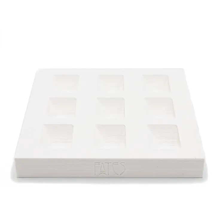 Duurzame Display voor Cubes in 3D geprint bio plastic, basic