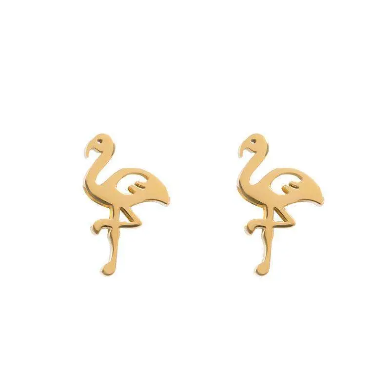 Ear studs flamingo - iXXXi - Oorbellen