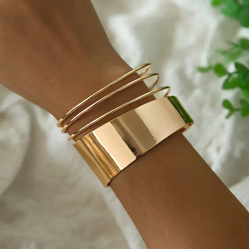 Edgy Punk Manschetten Armband