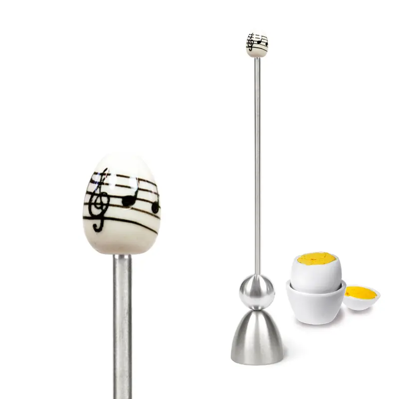 Eiertikker & Ei Opener | Clack Muzieknoten Keramiek | Take2-Design