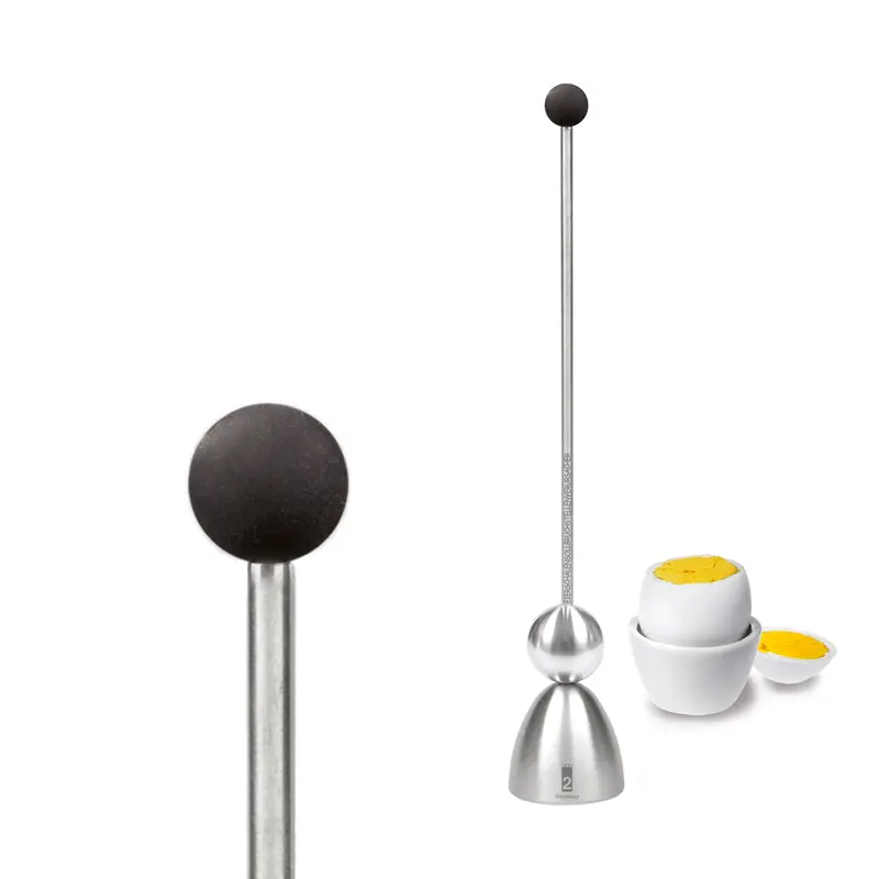 Eiertikker & Ei Opener | Clack Zwarte Bol | Take2-Design