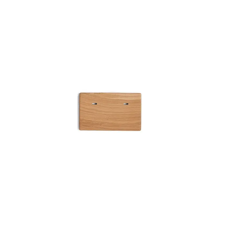 Eiken Legplankje voor Wandkapstok Coatrack by the Meter | Vij5