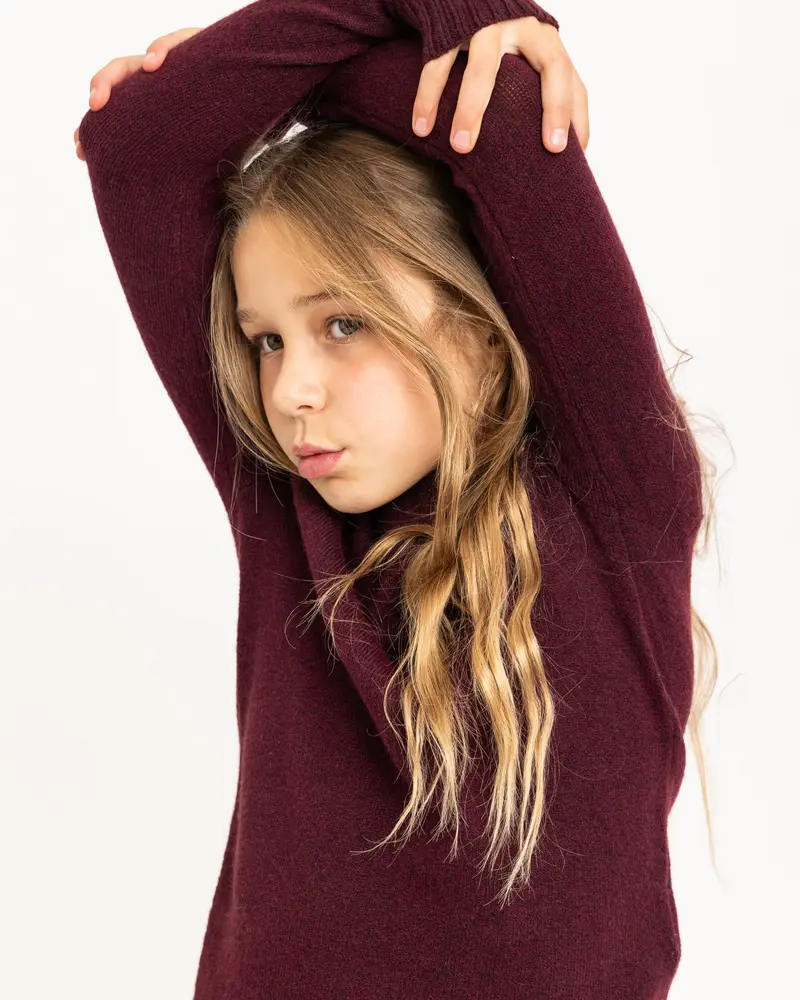 Elba Crew Neck Knit GIRLS Winetasting