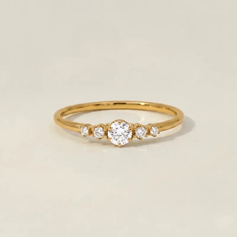 Elegant Brilliant Diamond Ring