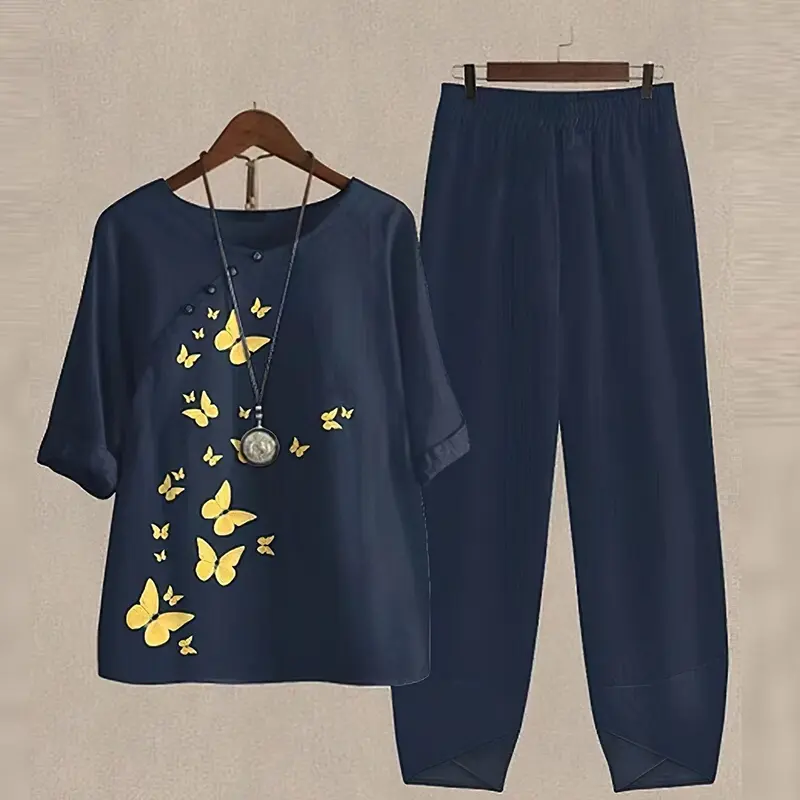 Elegantes 2-Teiliges Herbst-Set - LenaDuo