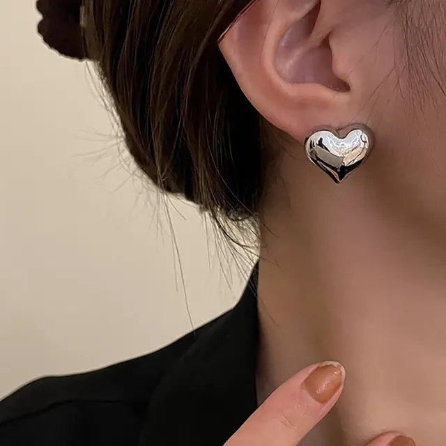 Eleherz | Elegante Herz-Ohrringe für Frauen