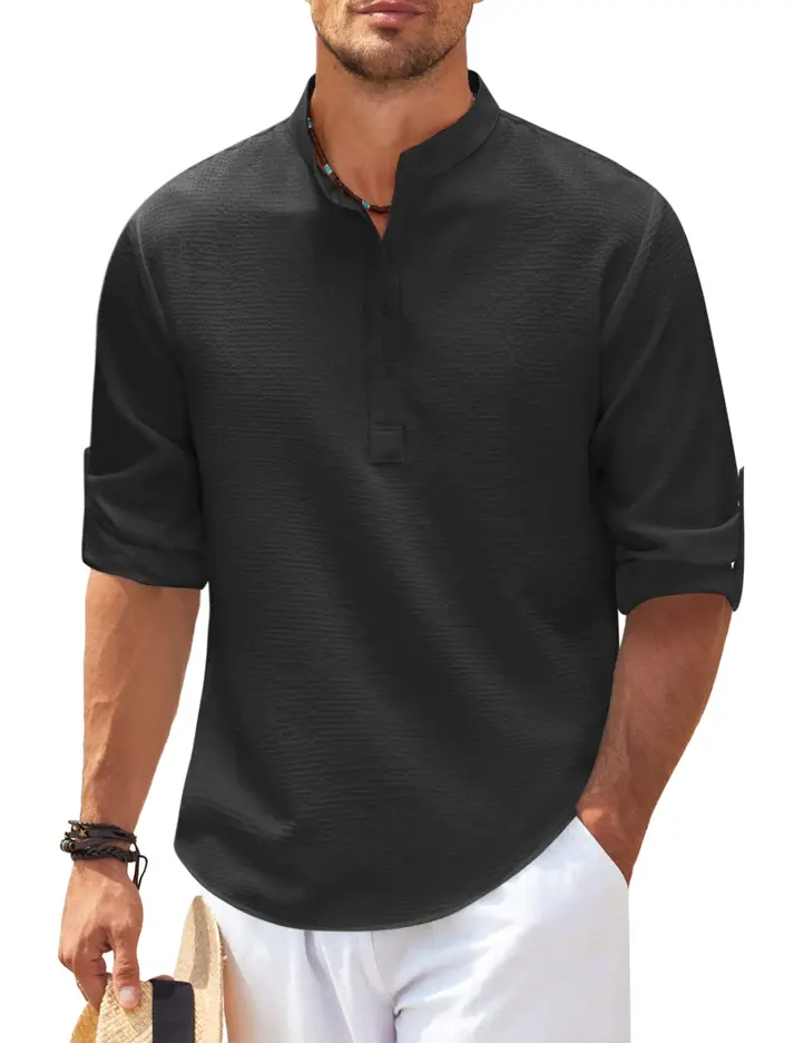 Elite Casual Herrenhemd - Herbstkollektion 2025 Urban Style