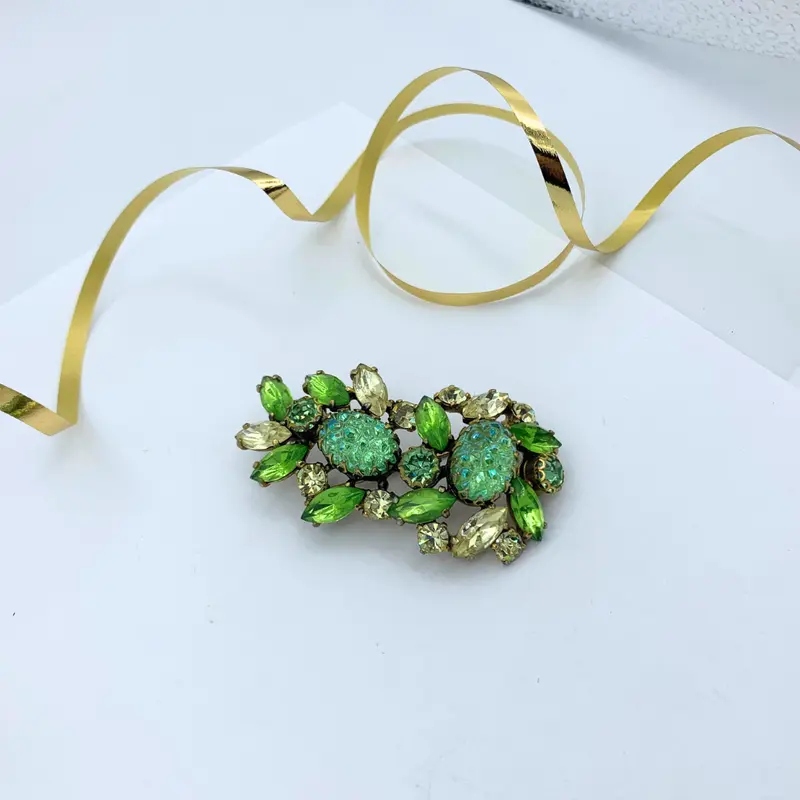 Elsa Schiaparelli 1950s 'Lava' Rock Brooch