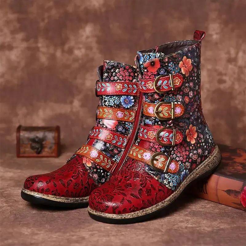 EmilyBoots I Herbstliche Lederstiefel für Frauen