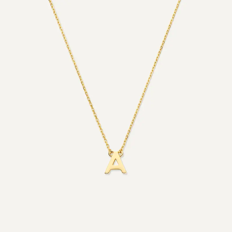 Essential Initial Letter Necklace