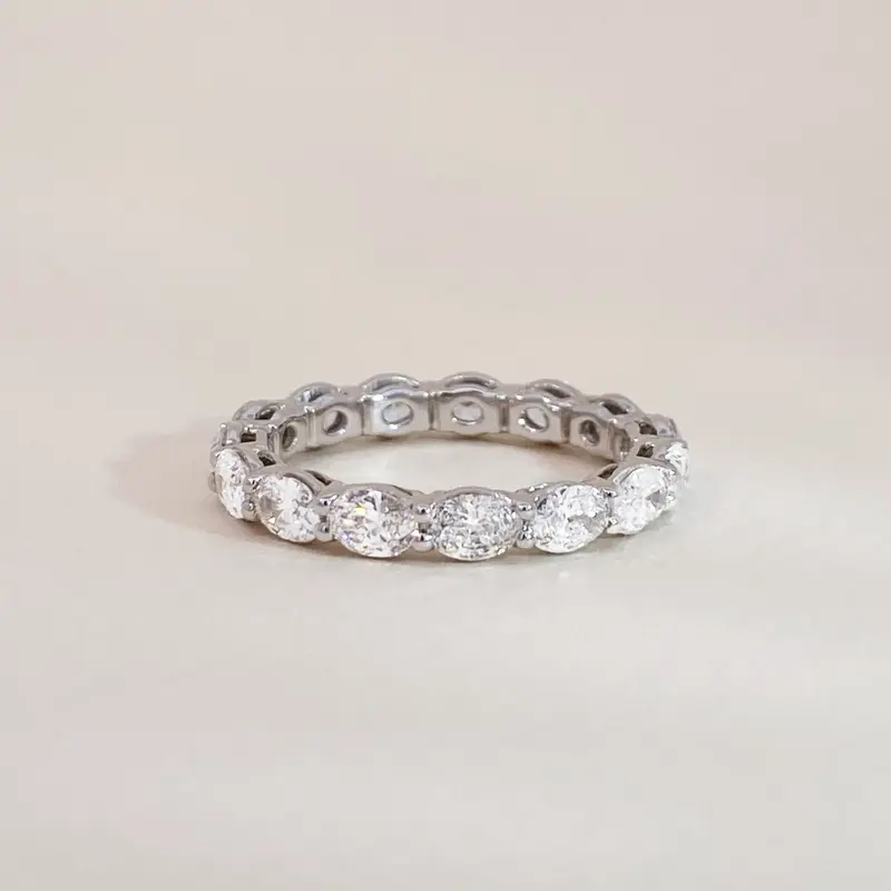 Eternity Diamonds Ring White Gold