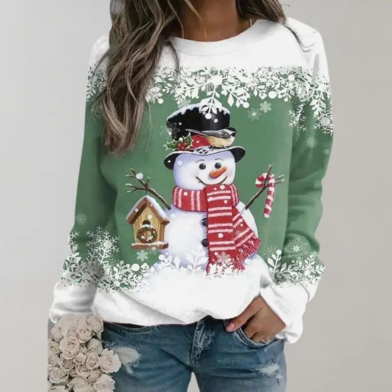 Eve - Kuschelige Winter-Weihnachtspullover für Damen