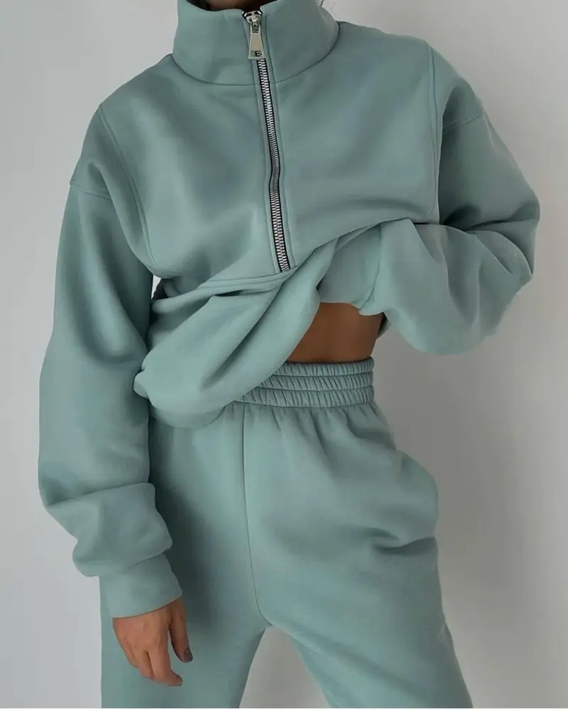 Evy Lounge Set | Gemütliche Fleece-Kombination für den Herbst
