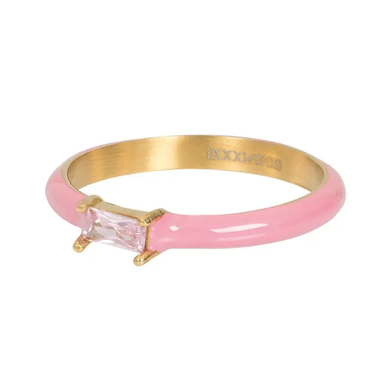 FAME  ring  Glossy Pink