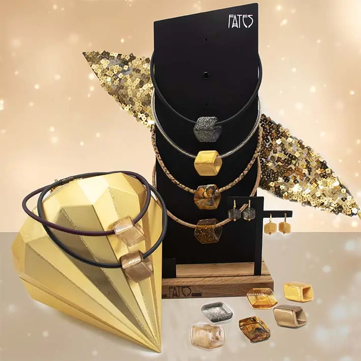 Feestdagen Sieraden Set, goud