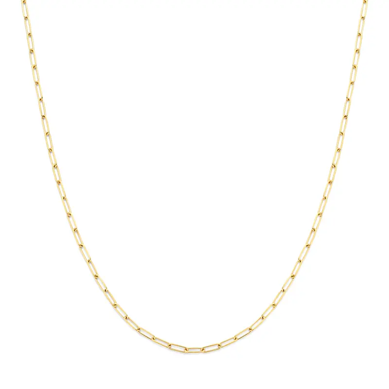 'Fenna' 14 karaat gouden ankerschakelketting