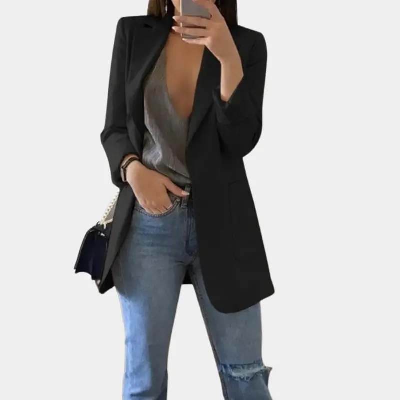 Fentii - Herbstlicher Lässiger Langblazer für Damen