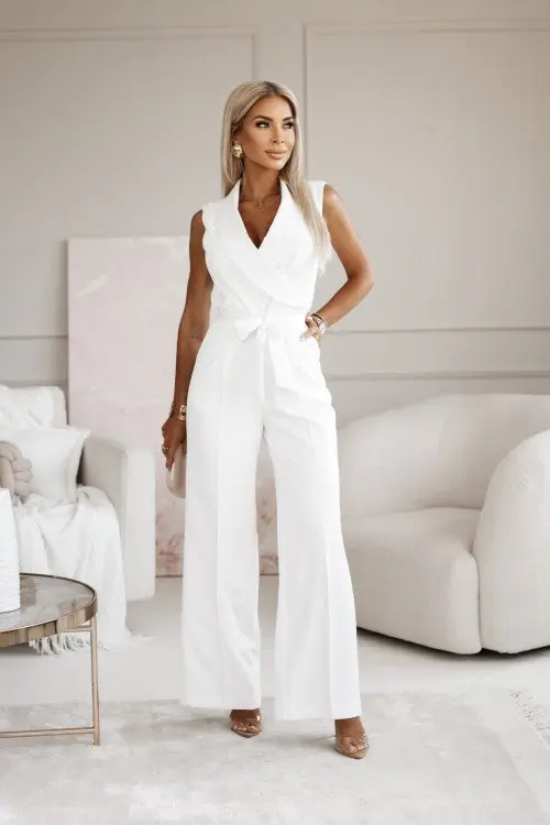 Figurbetonter & Vielseitiger Damen Jumpsuit mit Komfort-Stretch – Linnea
