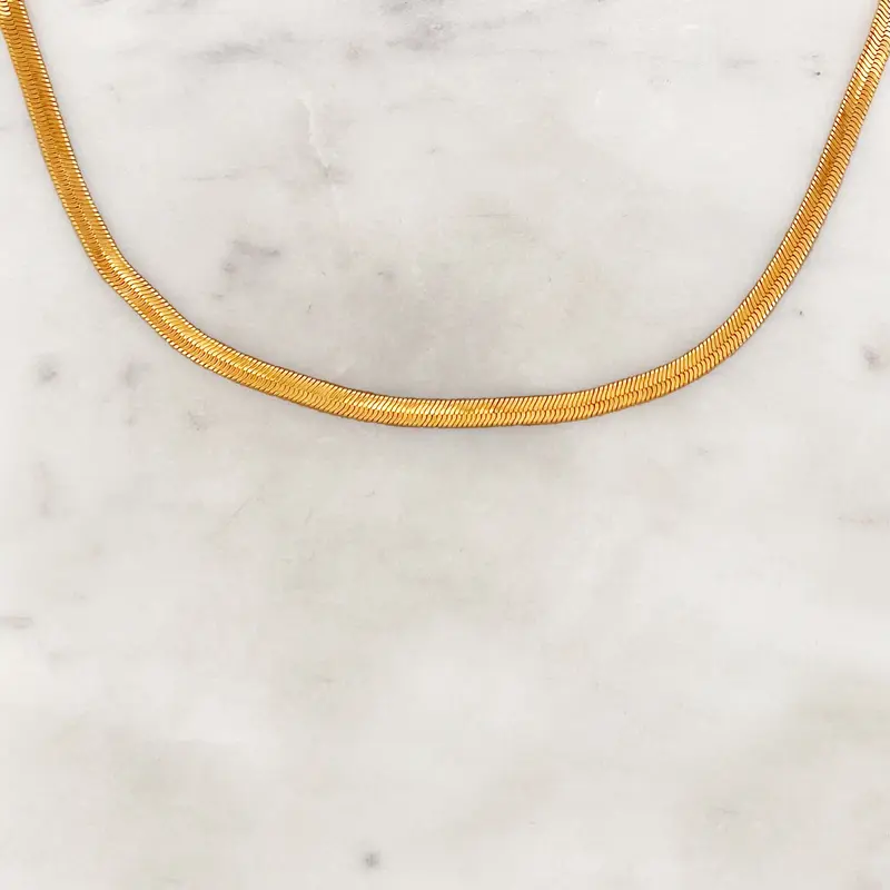 Fine Flat Necklace