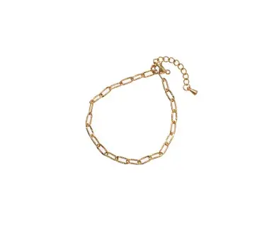 Fine - Link - Bracelet - goudkleurig -  B3710-2