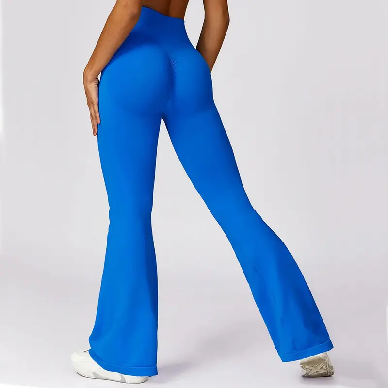Flared Yoga-Leggings ohne Nähte – Elara, Frühling 2026 Edition