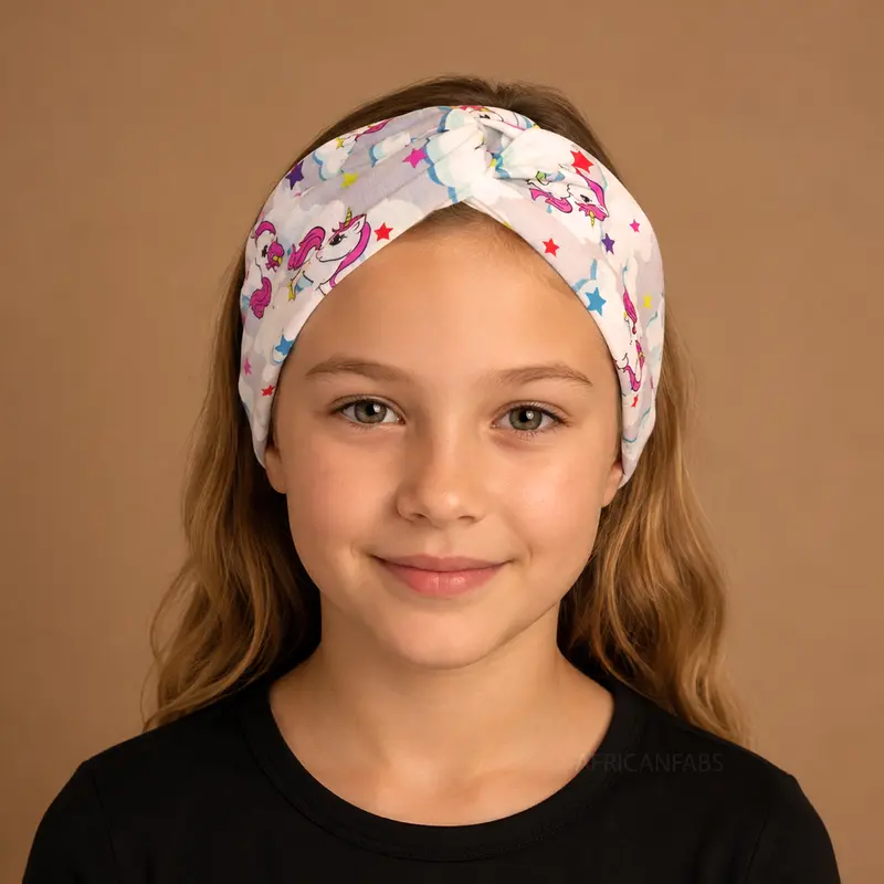 Flexible Metal Wire Headband - Grey Unicorns
