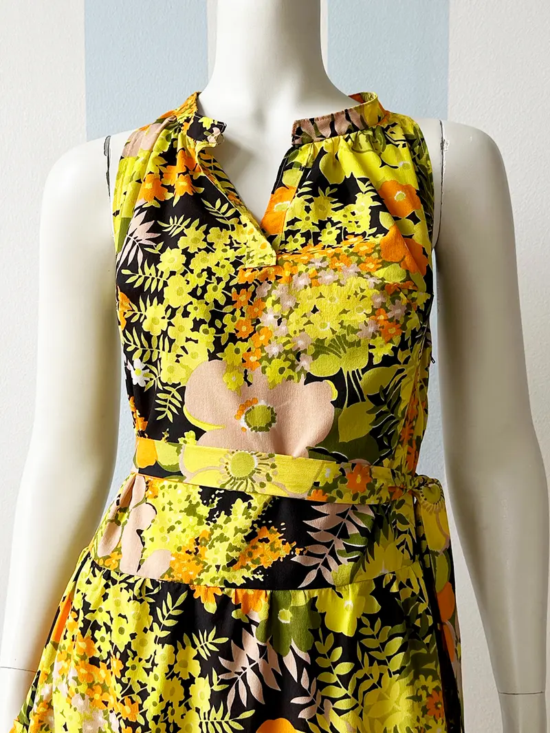 Floral strokenjurk