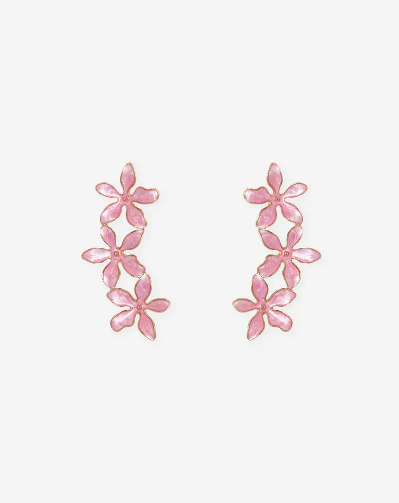 FLORINE EARRINGS ROZE