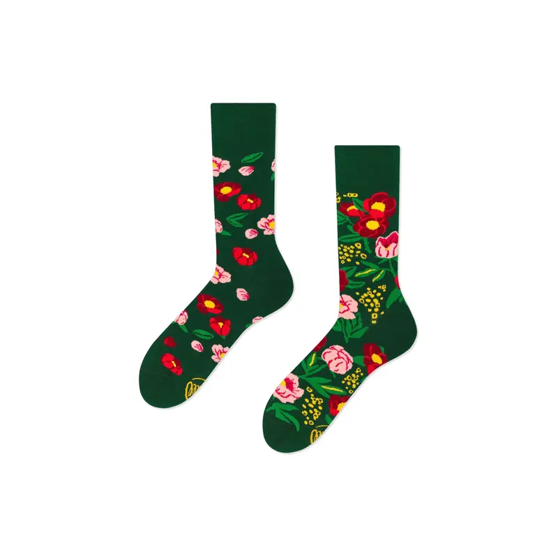 Flower Power Green - maat 35-38