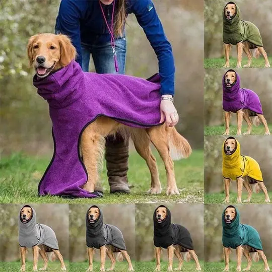 Fluffyheaven Liam Herbst-Haustierbademantel