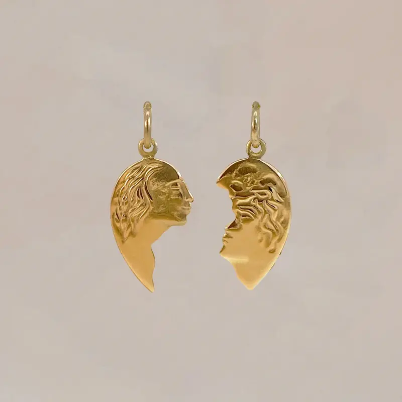 Forever Together Heart Pendants