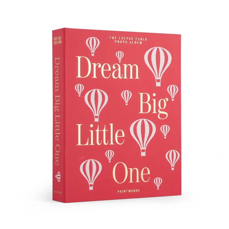 Fotoalbum Printworks large | Dream Big Little One | Pink