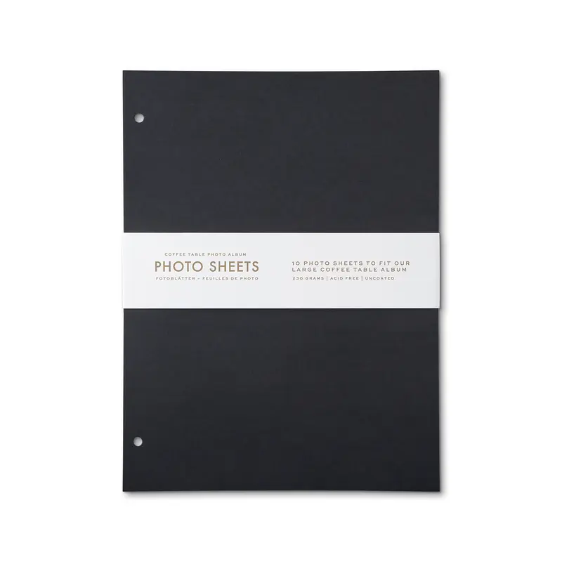 Fotopapier voor Fotoalbum Printworks | Zwart