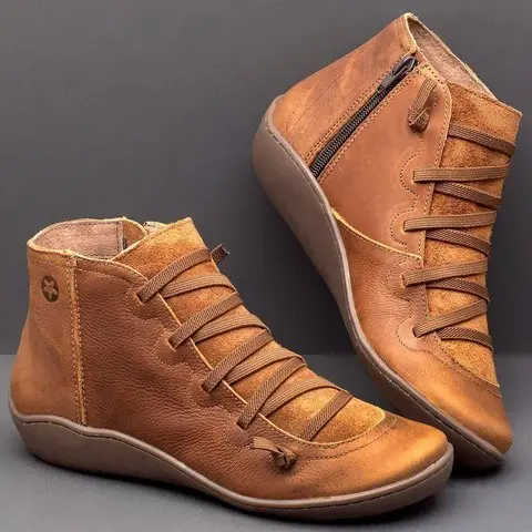FransiensBoots I Warme Herbststiefel für Frauen