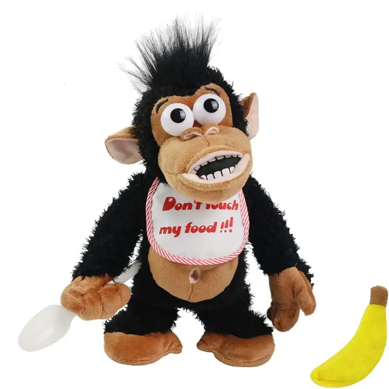 Frecher Elektronischer Plüschaffe – BananaGuard