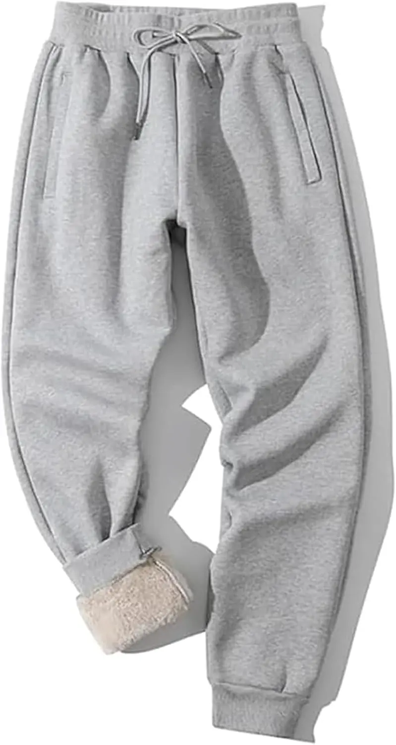 Gefütterte Herren Winter-Sweatpants – CozyFit Winterzauber