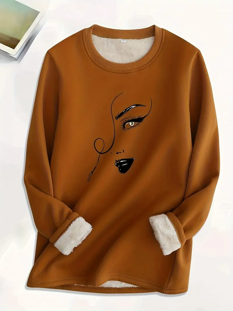 Gemütliches Oversized Damen Sweatshirt - Elina Herbstedition