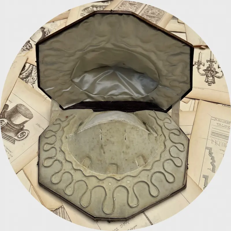 Georgian Brown Parure Jewelry Box