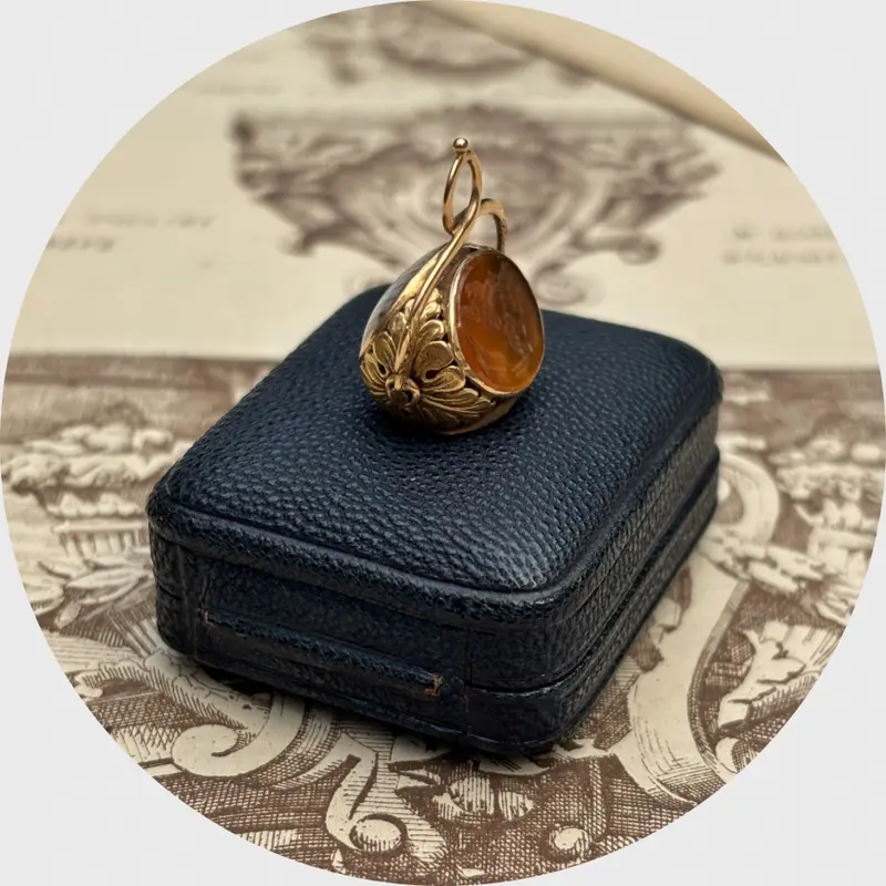 Georgian Swivel Fob with Three Seals